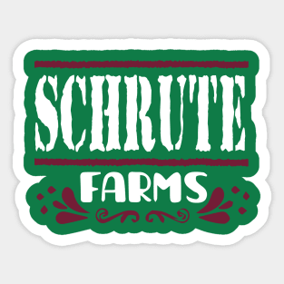 Schrute Farms Sticker